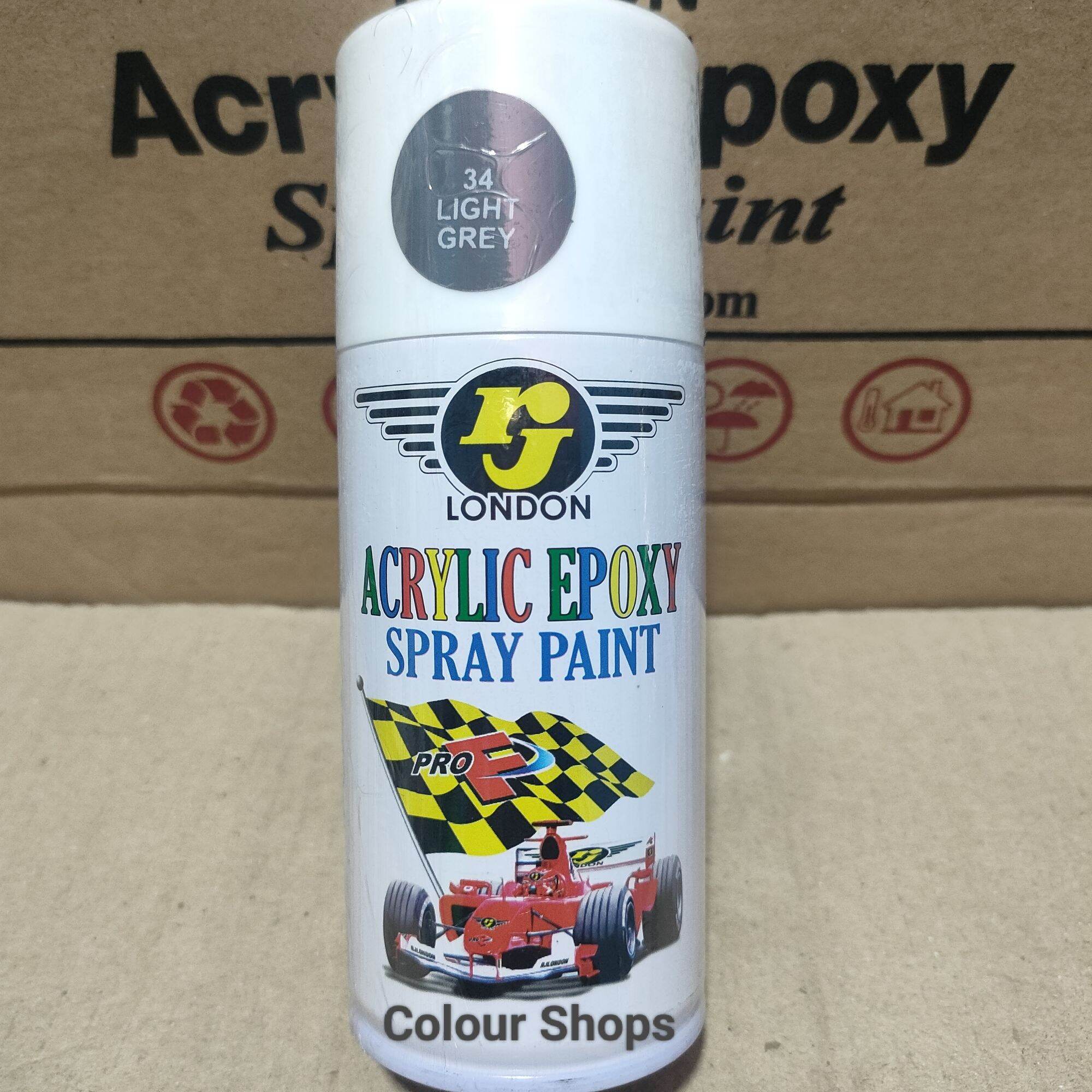 CAT SPRAY RJ LIGHT GREY B34